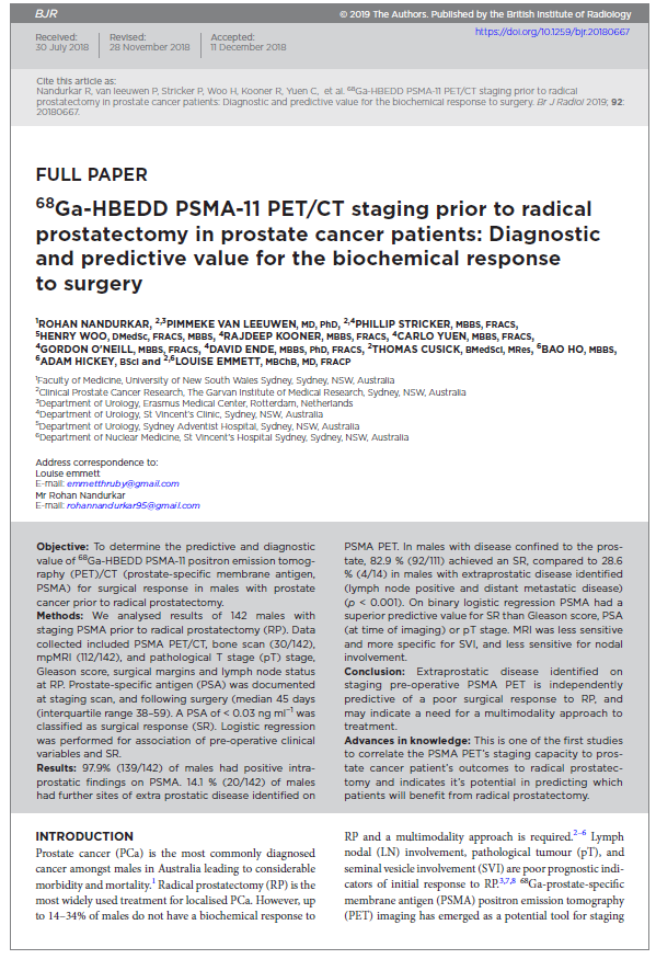 PSMA for staging 2